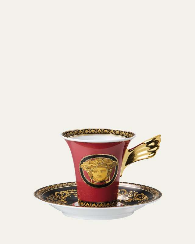 Medusa High Tea Cup & Saucer